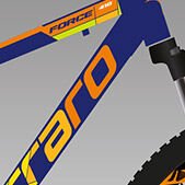 Carraro Force 400 21 Vites 24 Jant Dağ Bisikleti Mat Petrol-Kırmızı