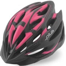 Kask Yetişkin Siyah-Pembe Mv-50