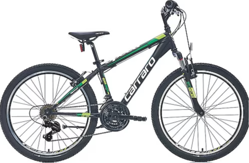 Carraro Speed 260 21 Vites 26 Jant Dağ Bisikleti Mat Siyah-Yeşil