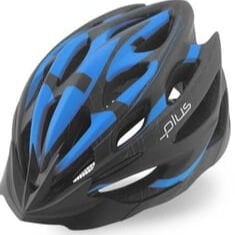Kask Yetişkin Siyah-Mavi Mv-50