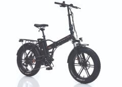 Corelli Voniq Eco Magnesium 20 Jant Katlanabilir Fat Bike Elektrikli Bisiklet Gri 42 cm