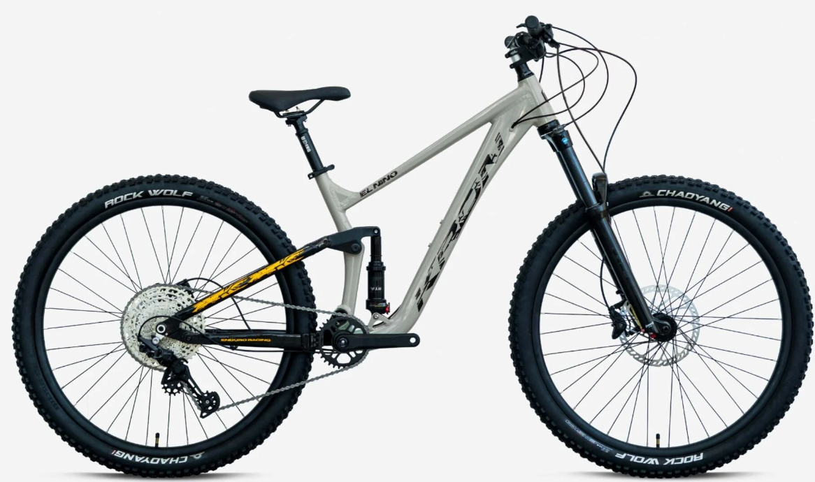 Kron El Nino 29 Jant Enduro Dağ Bisikleti Bej 43 cm