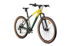 Kron XC 150 Hidrolik Fren 27.5 Jant Dağ Bisikleti Mat Yeşil-Sarı 38 cm