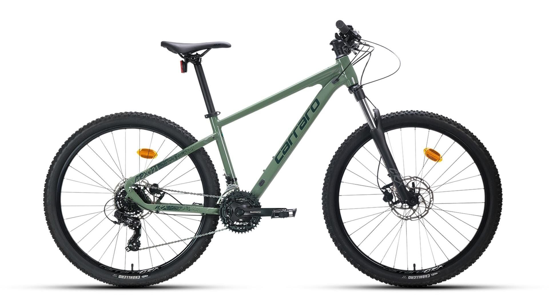 Carraro Crx 921 21Vites 29 Jant Dağ Bisikleti Ada Çayı-Koyu Yeşil 44 cm