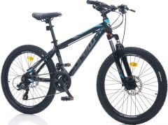 Corelli Felix 1.2 24 Jant Hidrolik Fren Dağ Bisikleti Siyah-Turkuaz