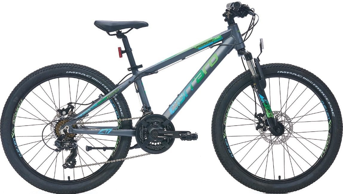 Carraro Force 410 21 Vites Disk Fren 24 Jant Dağ Bisikleti Mat Mavi-Turuncu-Sarı