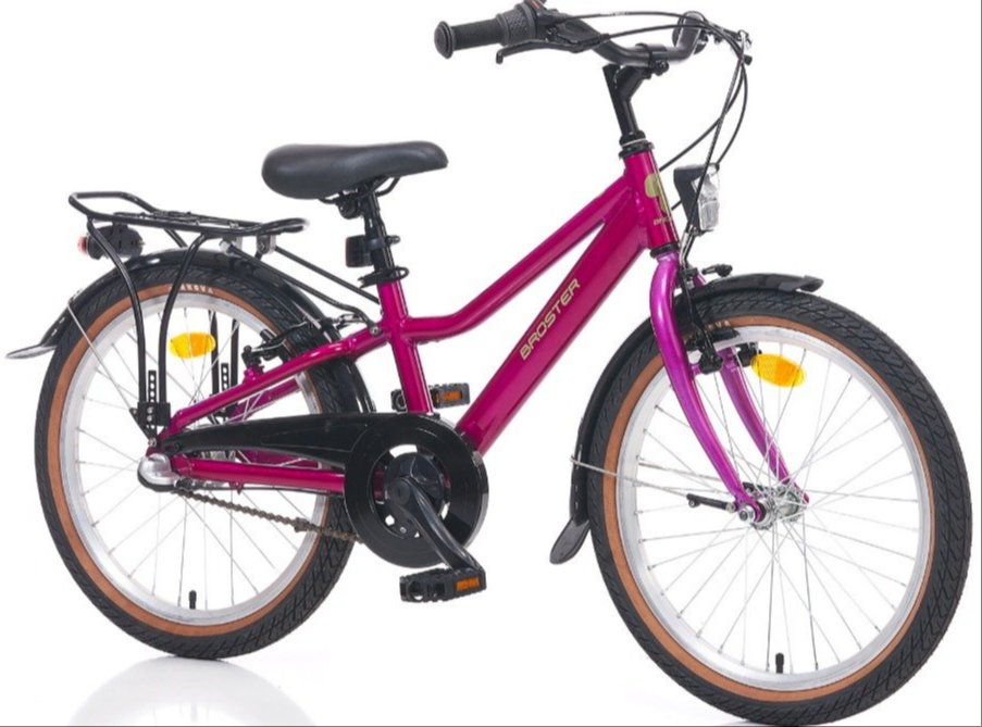 Broster Vince 20 Jant Çocuk Bisikleti Koyu Fuşya