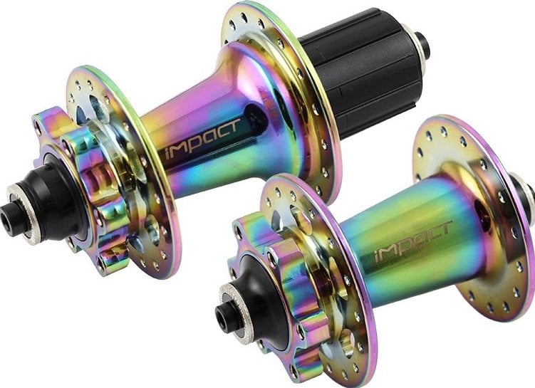 Göbek Ön-Arka Set Rainbow Impact