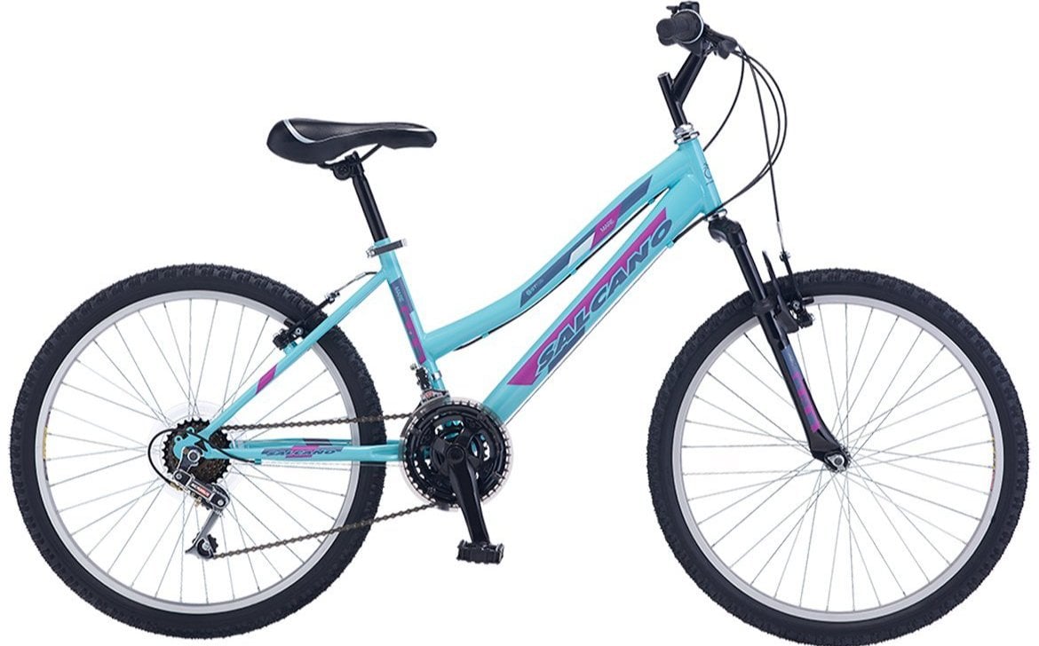 Salcano Excel Lady 24 Jant Dağ Bisikleti Pudra Pembe