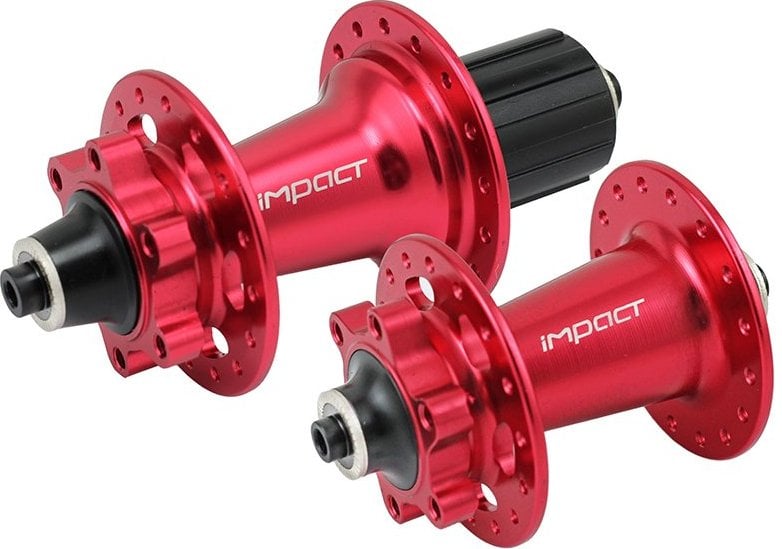 Göbek Ön-Arka Takım Disk Rulmanlı 32 Delik Kırmızı