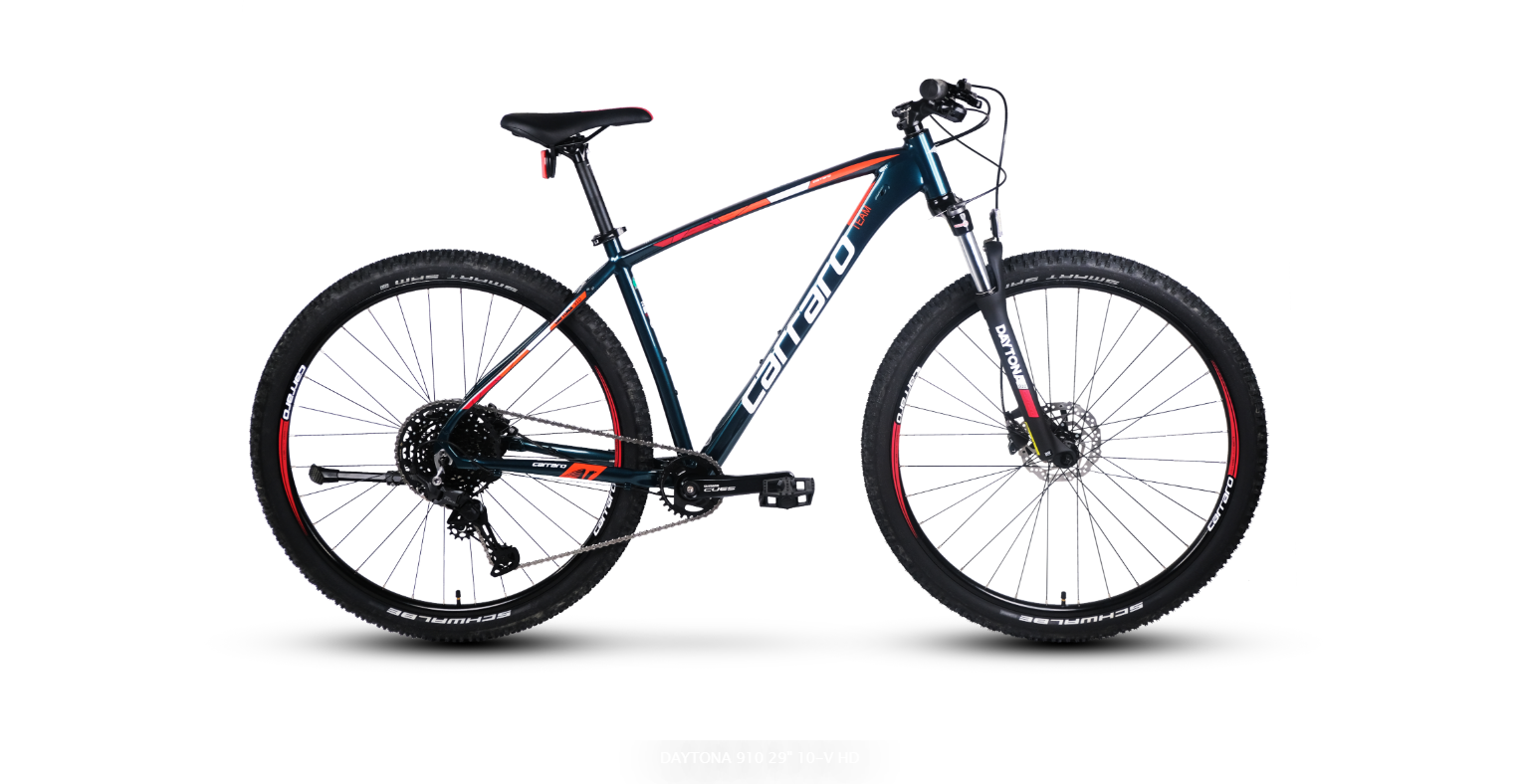 Carraro Daytona 910 Hidrolik Fren 29 Jant Dağ Bisikleti Antik Yeşil-Nar Çiçeği 48 cm