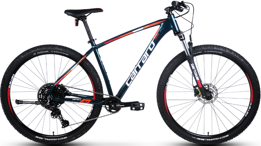 Carraro Daytona 910 Hidrolik Fren 29 Jant Dağ Bisikleti Antik Yeşil-Nar Çiçeği 48 cm