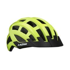 Kask Yetişkin Neon Sarı Compact  Lazer
