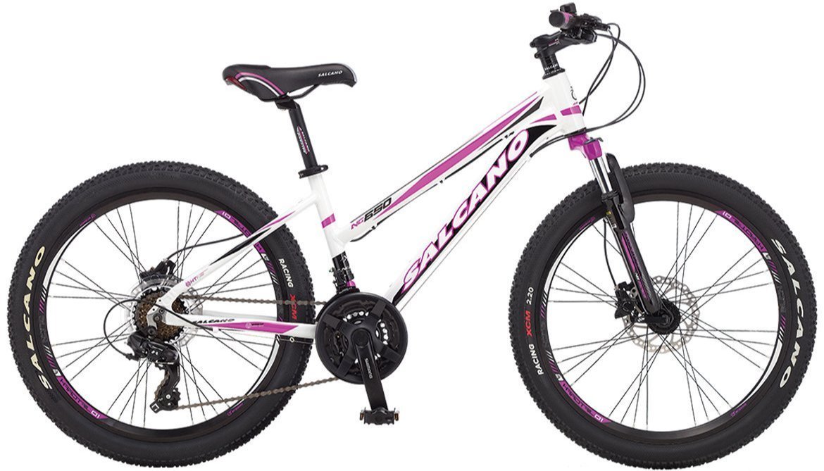 Salcano NG650 Lady Hidrolik Fren 24 Jant Dağ Bisikleti Siyah-Kırmızı