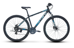 Carraro Force 650 Hidrolik Fren 24 Vites 26 Jant Dağ Bisikleti Siyah-Mavi/Açık Mavi 38 cm