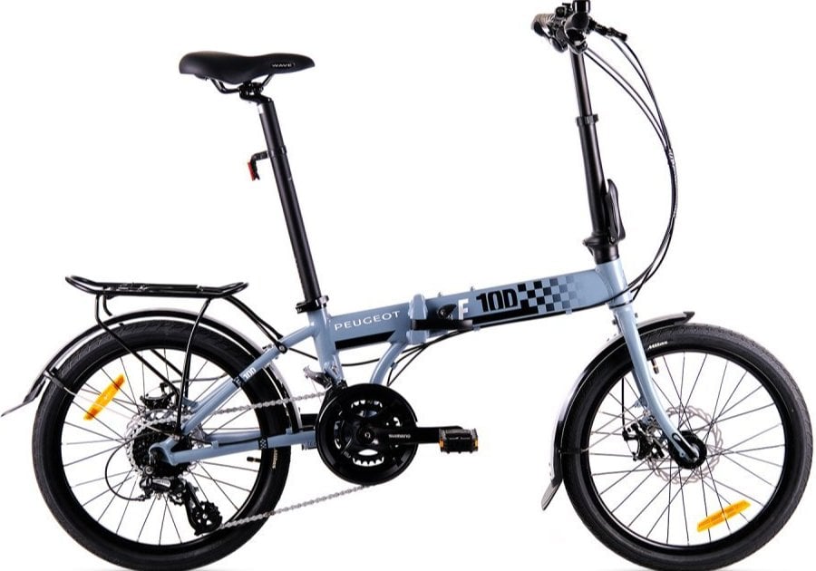 Peugeot F10-D Katlanır Bisiklet Celeste Yeşil