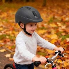 Kask Çocuk İmpact Kiddo, Siyah, Small
