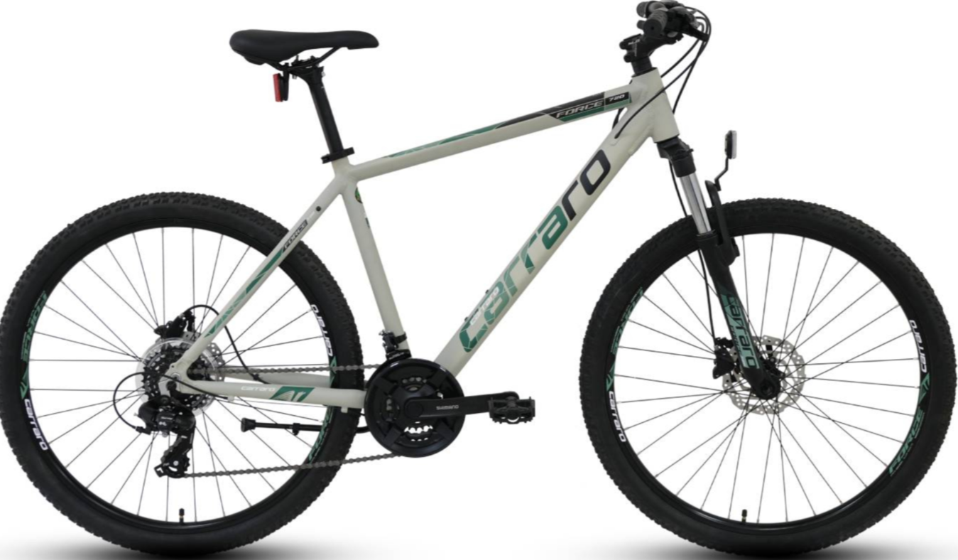 Carraro Force 720 Hidrolik Fren 21 Vites 27.5 Jant Dağ Bisikleti Gri-Yeşil