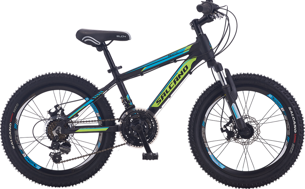 Salcano NG650 20 Md Disk Fren 20 Jant Erkek Çocuk Bisikleti Siyah-Yeşil
