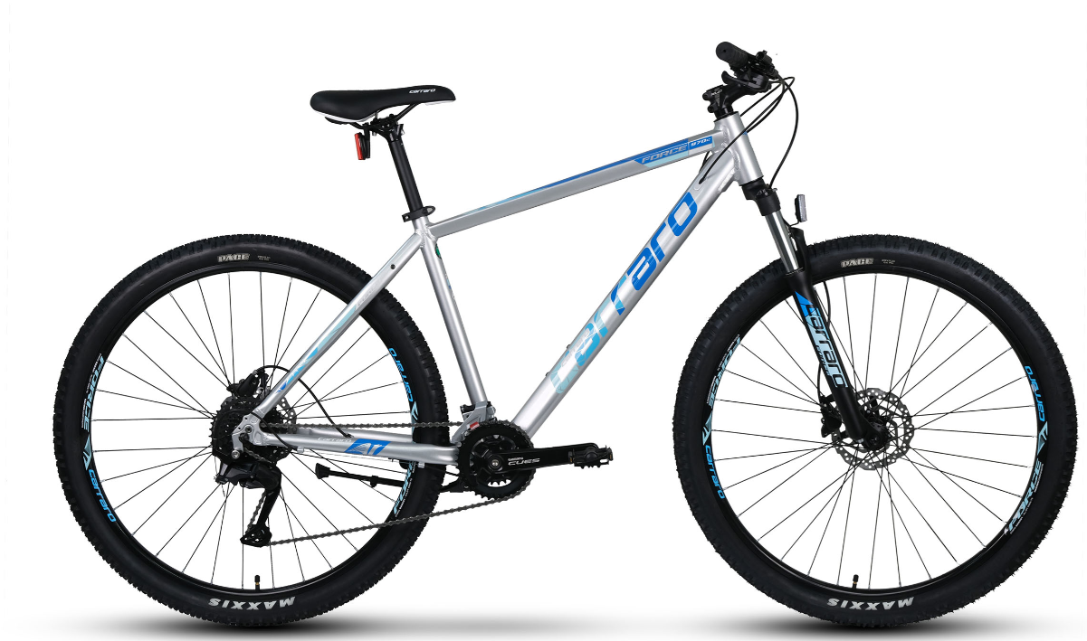 Carraro Force 970 Hidrolik Fren 18 Vites 29 Jant Dağ Bisikleti Gümüş-Mavi 44 cm