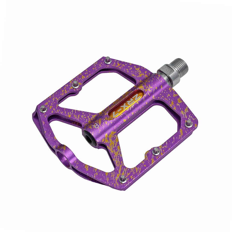 Pedal ZRX-7 2DU Alüminyum Mor/Yaldızlı