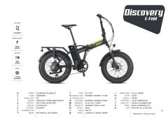 Loop Discovery 20 Jant Elektrikli Dağ Bisikleti Mat Siyah-Kırmızı/Füme