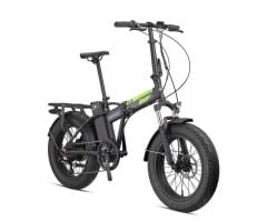 Loop Discovery 20 Jant Elektrikli Dağ Bisikleti Mat Siyah-Kırmızı/Füme