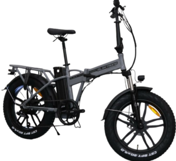 Kron Elektron Zuma 20 Jant Elektrikli Bisiklet Nardo Gri-Siyah