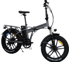 Kron Elektron Zuma 20 Jant Elektrikli Bisiklet Nardo Gri-Siyah