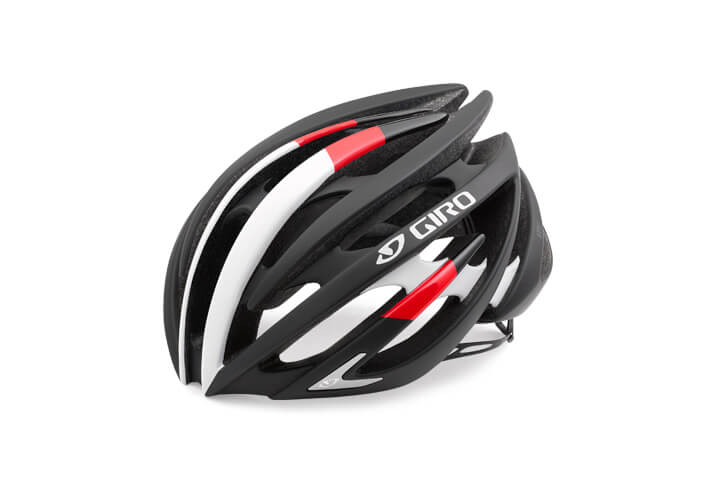 Kask Aeon Giro Mat Siyah-Kırmızı 51-55 Small