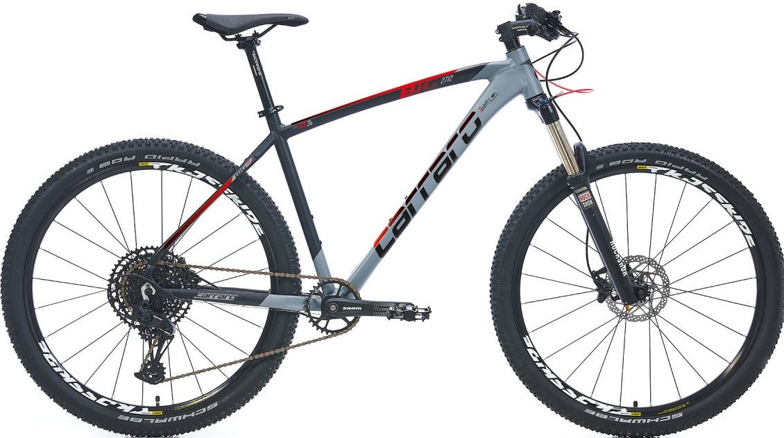 Carraro Big2712 Sx Eagle Hidrolik Fren 12 Vites 27.5 Jant Dağ Bisikleti 48 Cm Siyah-Gri-Kırmızı