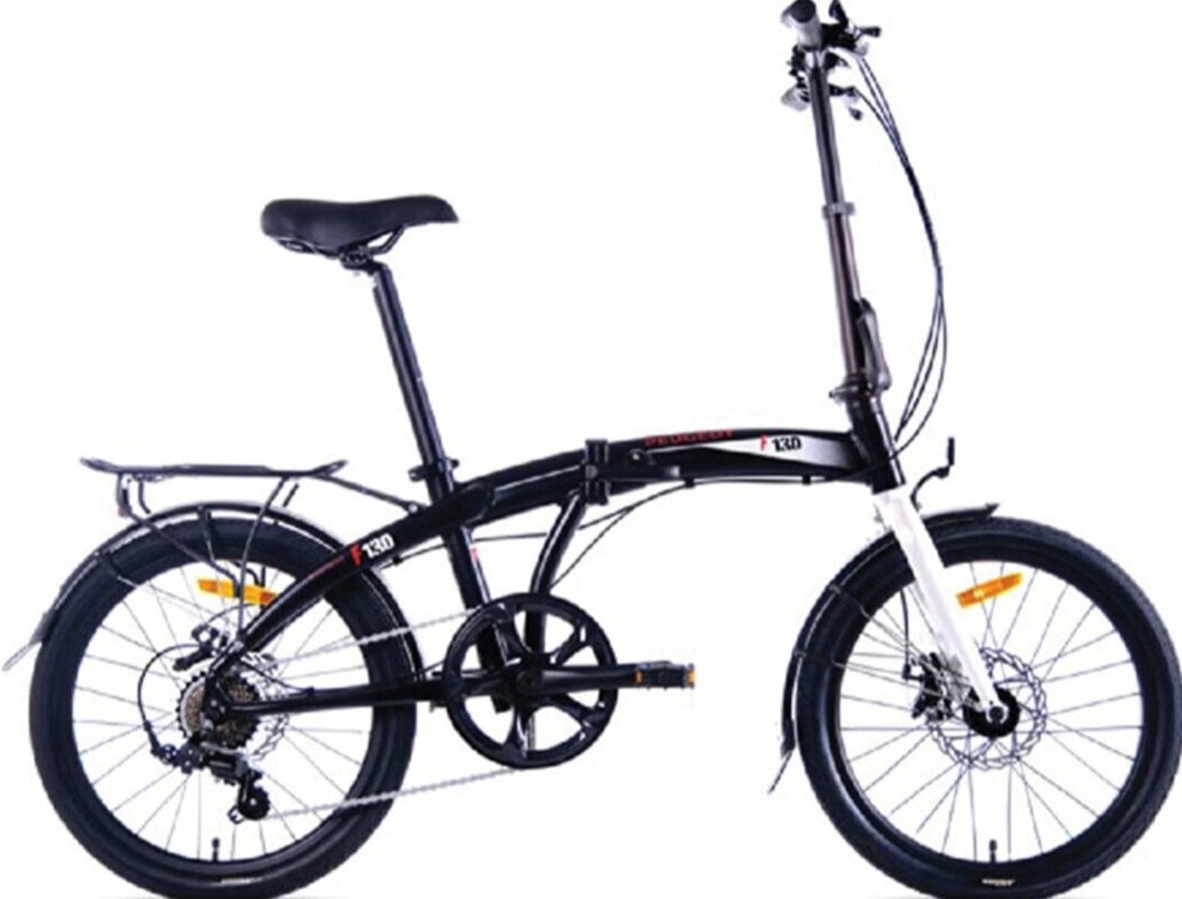 Peugeot F13-D Katlanır Bisiklet Siyah-Sarı