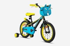 Kron Bobcat 16 Jant Erkek Çocuk Bisikleti Siyah-Mavi/Açık Sarı