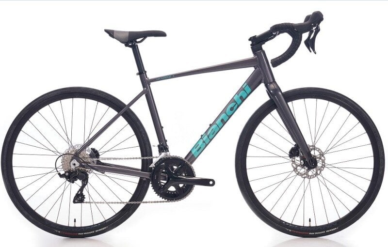Bianchi Via Nirone 7 Disc 105 Yol Yarış Bisikleti Gri-Celeste 54cm