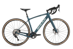 Bisan Reactive Carbon Gravel Bisiklet Petrol Yeşili 49 cm