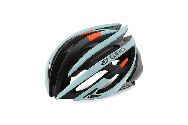 Kask Aeon Giro Large Siyah-Turkuaz-Turuncu