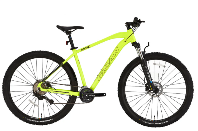 Bisan MTX 7500 Cues-24 Dağ Bisikleti Neon Sarı 48 cm