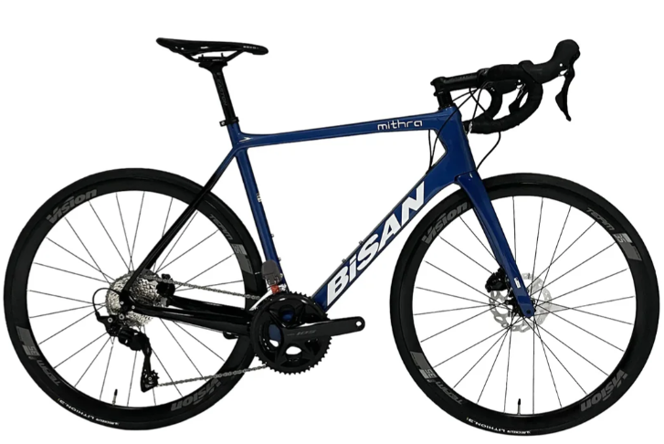 Bisan Mithra Disc 105/Di2 Yol Bisikleti Mavi-Siyah 54 cm