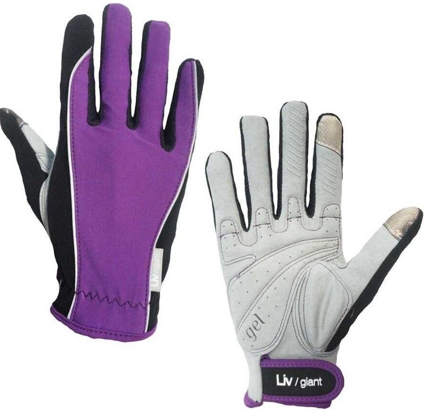 Eldiven Uzun Parmak Kadın Giant Live Mor Medium