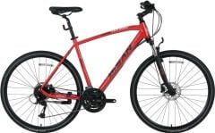 Bisan Trx8500 28 Jant Şehir Bisikleti Mat Kırmızı- Siyah 50 cm
