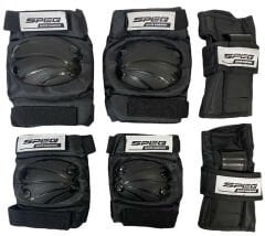 Dizlik Dirseklik Seti Siyah Large