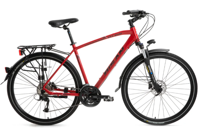 Bisan Trx 8500 City Şehir Bisikleti Mat Kırmızı 46 cm