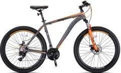 Kron XC100 26 Jant Dağ Bisikleti Mat Füme-Gri/Turuncu
