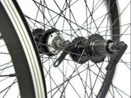 Bisiklet 28'' Arka Jant Örülü Kasetli Diskli  Çift Katlı  Aluminyum