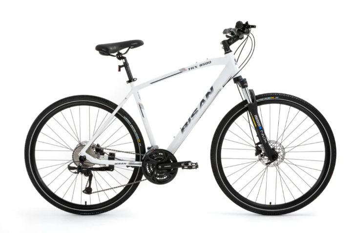 Bisan Trx8500 18 Jant Şehir Bisikleti Mat Beyaz 50 cm
