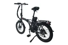 Alba Fold M Fatbike Katlanır 20 Jant Elektrikli Bisiklet - Fırtına Gri