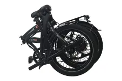 Alba Fold M Fatbike Katlanır 20 Jant Elektrikli Bisiklet - Mat Siyah