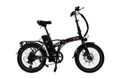 Alba Fold M Fatbike Katlanır 20 Jant Elektrikli Bisiklet - Mat Siyah