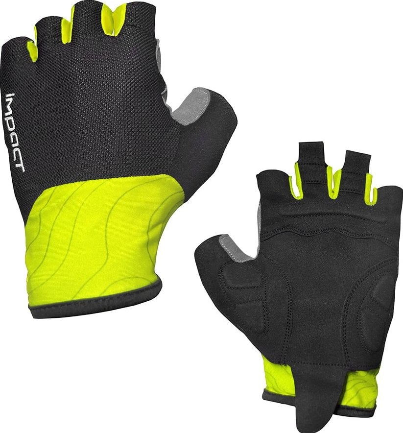 Eldiven Jelli Impact Velor Neon Sarı