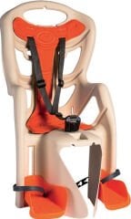 Çocuk Taşıyıcı Bisiklet Koltuğu Kadro Bağlantılı Krem-Kahve  Bellelli Pepe